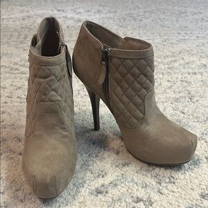 Quilted Tan Ankle  by Guess